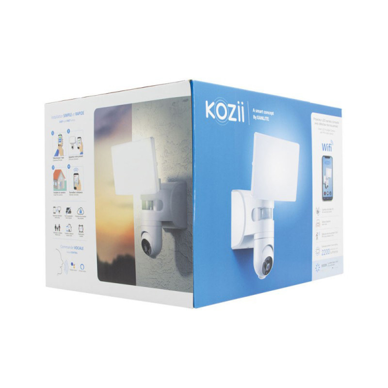 Projecteur LED Extérieur KOZII Caméra Détecteur Mouvement | KOZII