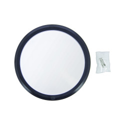 Hublot Extérieur DEL Noir Rond Gradable 12 W | XANLITE