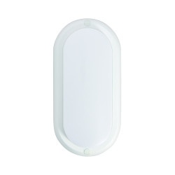 Hublot extérieur LED ovale dimmable 12 W XANLITE blanc | XANLITE
