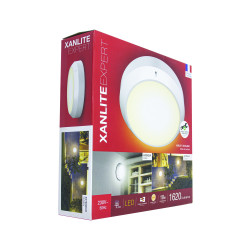 Hublot extérieur LED rond 18 W XANLITE blanc | XANLITE Hublot extérieur LED rond 18 W XANLITE blanc | XANLITE