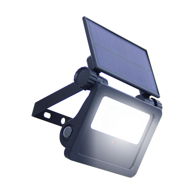 Projecteur LED Solaire XANLITE Noir 850lm Détecteur Mouvement | XANLITE