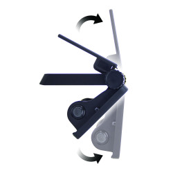 Projecteur LED Solaire XANLITE Noir 850lm Détecteur Mouvement | XANLITE