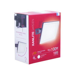 Projecteur LED Extérieur XANLITE 20W Blanc Froid 1600lm | XANLITE
