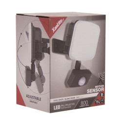 Projecteur LED Extérieur XANLITE avec Détecteur Noir Froid | XANLITE