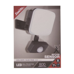 Projecteur LED Extérieur XANLITE avec Détecteur Noir Froid | XANLITE