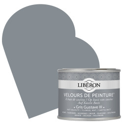 Peinture Murale Velours Gris Gustave III Mat 0,125L | LIBERON Peinture Murale Velours Gris Gustave III Mat 0,125L | LIBERON