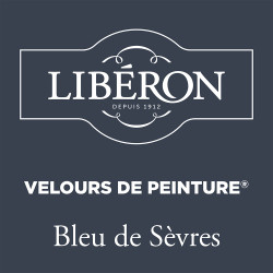 Peinture Murale Velours Bleu Sèvres Mat 0,125L | LIBERON
 Peinture Murale Velours Bleu Sèvres Mat 0,125L | LIBERON