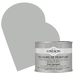 Peinture Murale Velours Gris Sarrazin Mat 0,125L – Finition Douce | LIBERON