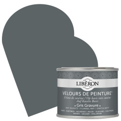 Peinture Murale Velours Gris Gravure Mat – Finition Douce | LIBERON Peinture Murale Velours Gris Gravure Mat – Finition Douce | LIBERON