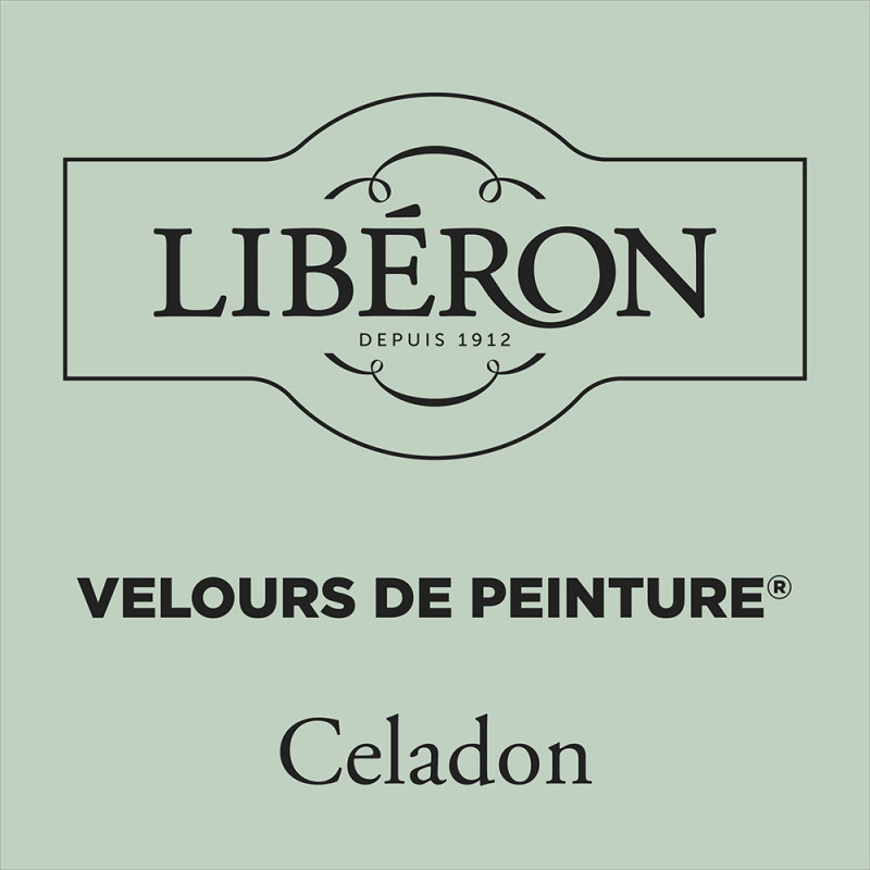 Peinture Velours Céladon Mat 0,125L – Finition Douce | LIBERON Peinture Velours Céladon Mat 0,125L – Finition Douce | LIBERON