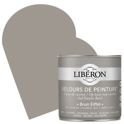 Peinture Murale Brun Eiffel Mat 0,5L – Velours | LIBERON Peinture Murale Brun Eiffel Mat 0,5L – Velours | LIBERON