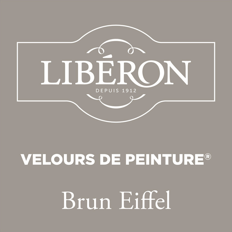 Peinture Murale Brun Eiffel Mat 0,5L – Velours | LIBERON Peinture Murale Brun Eiffel Mat 0,5L – Velours | LIBERON