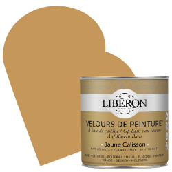 Peinture murale jaune Calisson mate 0,5 L – velours | LIBERON Peinture murale jaune Calisson mate 0,5 L – velours | LIBERON