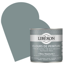 Peinture Murale Bleu Neptune Mat 0,5L – Velours & Chic | LIBERON Peinture Murale Bleu Neptune Mat 0,5L – Velours & Chic | LIBERON
