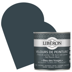 Peinture Murale Velours Bleu des Vosges Mat 0,5L – Finition Douce | LIBERON Peinture Murale Velours Bleu des Vosges Mat 0,5L – Finition Douce | LIBERON