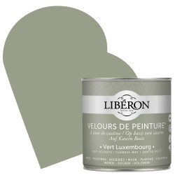 Peinture Murale Velours Vert Luxembourg Mat 0,5L – Finition Soignée | LIBERON Peinture Murale Velours Vert Luxembourg Mat 0,5L – Finition Soignée | LIBERON