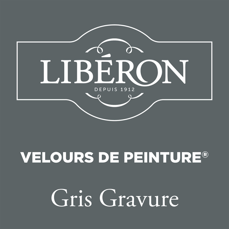 Peinture Murale Velours Gris Gravure Mat 0,5L – Finition Soie | LIBERON Peinture Murale Velours Gris Gravure Mat 0,5L – Finition Soie | LIBERON