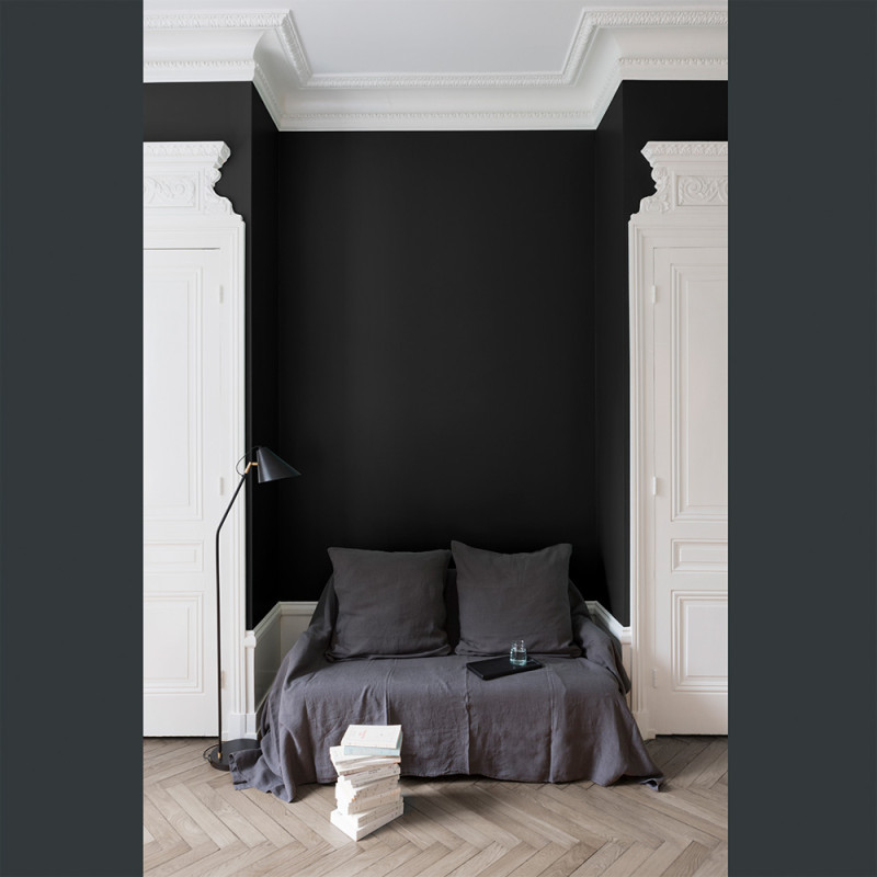 Peinture murale velours noir Smoking mat 0,5 L – finition soie | LIBERON Peinture murale velours noir Smoking mat 0,5 L – finition soie | LIBERON