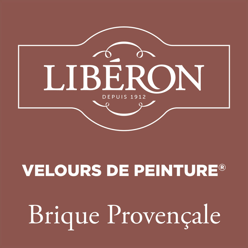 Peinture Murale Velours Brique Provençale Mat 0,5L | LIBERON Peinture Murale Velours Brique Provençale Mat 0,5L | LIBERON