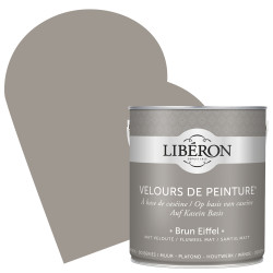 Peinture Murale Brun Eiffel Mat 2,5L – Velours & Chic | LIBERON