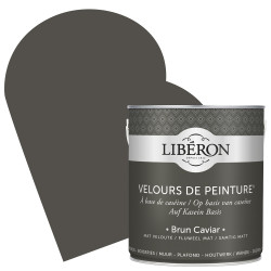 Peinture Murale Brun Caviar Mat 2,5L – Velours & Chic | LIBERON