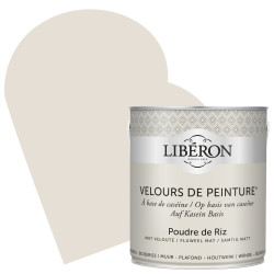 Peinture Velours Poudre de Riz Mat 2,5L – Finition Douce | LIBERON Peinture Velours Poudre de Riz Mat 2,5L – Finition Douce | LIBERON