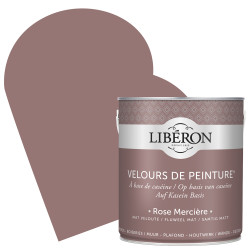 Peinture Murale Rose Mercière Mat 2,5L – Velours | LIBERON Peinture Murale Rose Mercière Mat 2,5L – Velours | LIBERON