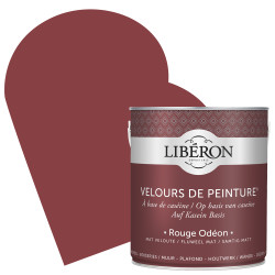 Peinture Murale Rouge Odéon Mat 2,5L – Velours | LIBERON
 Peinture Murale Rouge Odéon Mat 2,5L – Velours | LIBERON