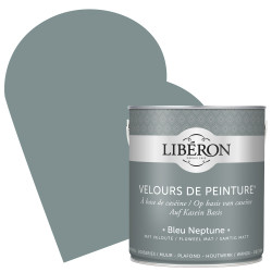 Peinture Murale Bleu Neptune Mat 2,5L – Velours & Chic | LIBERON Peinture Murale Bleu Neptune Mat 2,5L – Velours & Chic | LIBERON