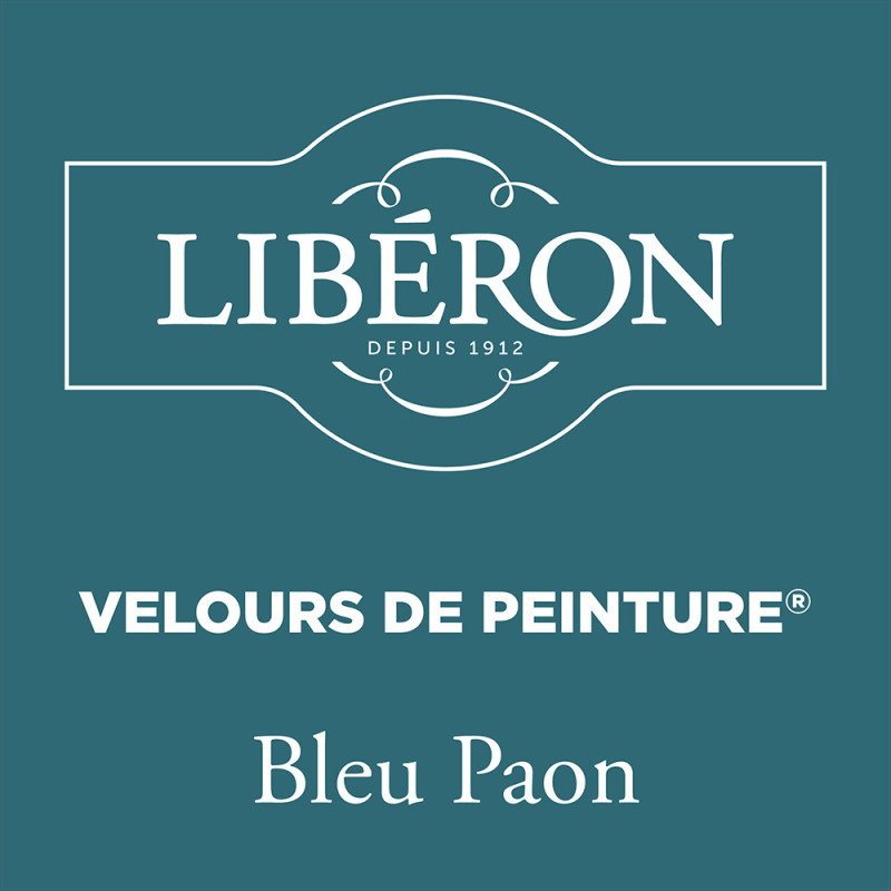 Peinture Murale Bleu Paon Mat 2,5L – Velours & Chic | LIBERON Peinture Murale Bleu Paon Mat 2,5L – Velours & Chic | LIBERON