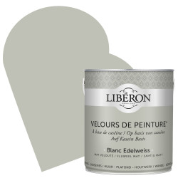 Peinture murale Blanc Édelweiss mat 2,5 L – finition velours | LIBERON Peinture murale Blanc Édelweiss mat 2,5 L – finition velours | LIBERON