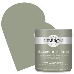 Peinture Murale Velours Vert Luxembourg Mat 2,5L – Finition Soignée | LIBERON Peinture Murale Velours Vert Luxembourg Mat 2,5L – Finition Soignée | LIBERON