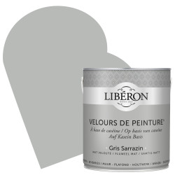 Peinture Murale Gris Sarrazin Mat 2,5L – Velours & Chic | LIBERON Peinture Murale Gris Sarrazin Mat 2,5L – Velours & Chic | LIBERON