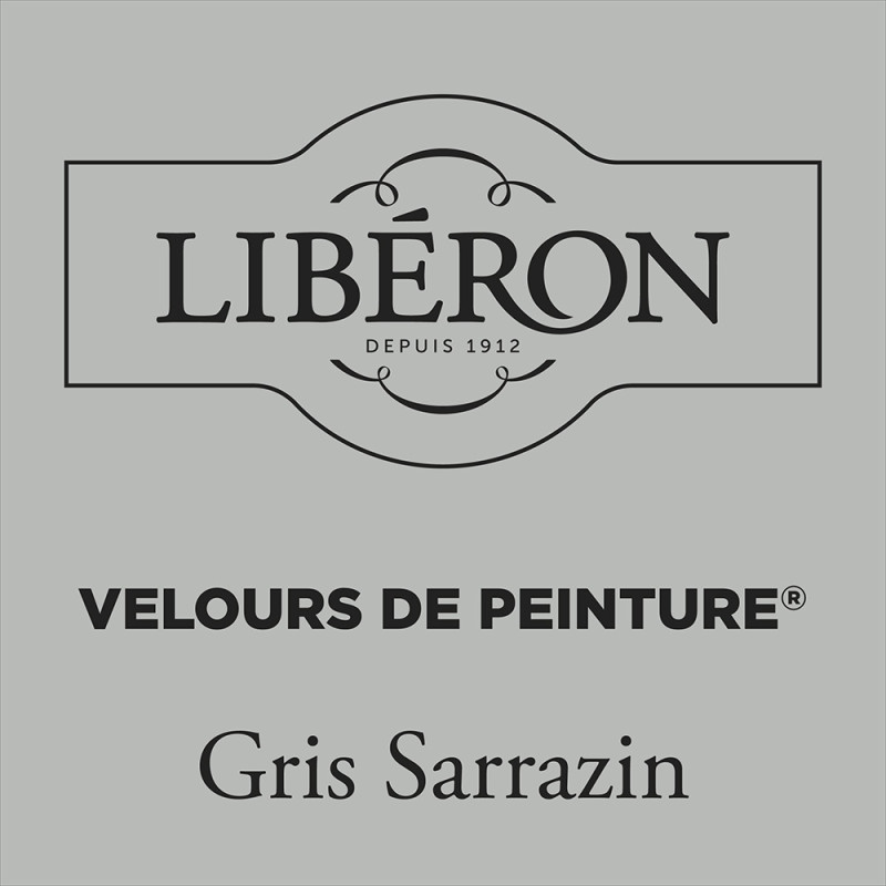 Peinture Murale Gris Sarrazin Mat 2,5L – Velours & Chic | LIBERON Peinture Murale Gris Sarrazin Mat 2,5L – Velours & Chic | LIBERON