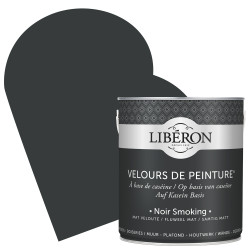 Peinture Murale Noir « Smoking » Mat Velours 2,5L LIBERON | LIBERON