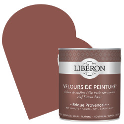 Peinture Murale Velours Brique Provençale Mat 2,5L | LIBERON