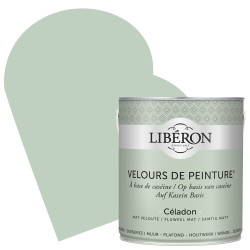 Peinture Velours Céladon Mat 2,5L – Finition Douce | LIBERON