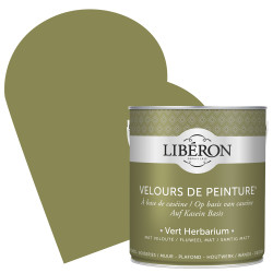 Peinture Murale Velours Vert Herbarium Mat 2,5L – Finition Soignée | LIBERON Peinture Murale Velours Vert Herbarium Mat 2,5L – Finition Soignée | LIBERON