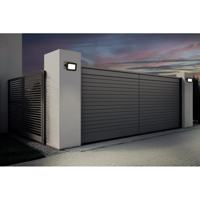 Projecteur LED Extérieur Risacca Noir EGLO 1800lm 20W | EGLO