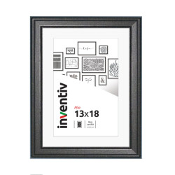 Cadre Mia noir 13 x 18 cm INVENTIV