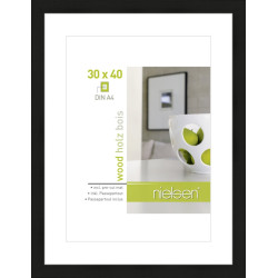 Cadre Apollon Bois Noir 21x29,7 cm - Cadre Photo | NIELSEN