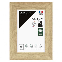 Cadre Éternel Naturel 10x15 cm - Cadre Photo Élégant | CEANOTHE