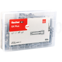 Set de chevilles SX Plus 150 pièces – Fixation Robuste | FISCHER

