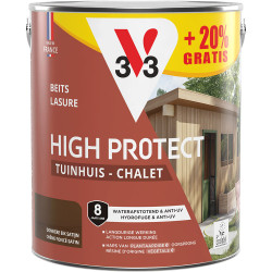 Lasure Chalet Haute Protection Chêne Foncé V33 - 3 L Gratuit | V33