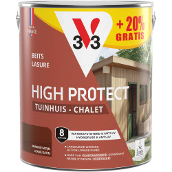 Lasure Chalet Haute Protection Acajou V33 - 3 L Gratuit | V33