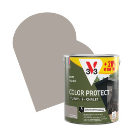Lasure Chalet V33 Color Protect Beige 2,5 L + 0,5 L Gratuit | V33