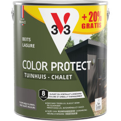 Lasure Chalet V33 Gris Taupé 2.5L+0.5L Gratuit | V33