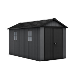 Abri de jardin en résine Newton Plus 7513 anthracite 2