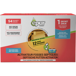 Activateur Fosse Septique 54 Doses EPUR – Assainissement | EPUR