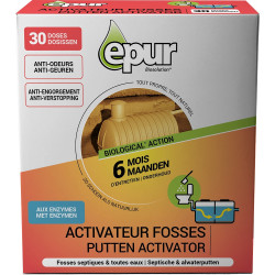 Activateur fosse septique 30 doses EPUR – Assainissement | EPUR